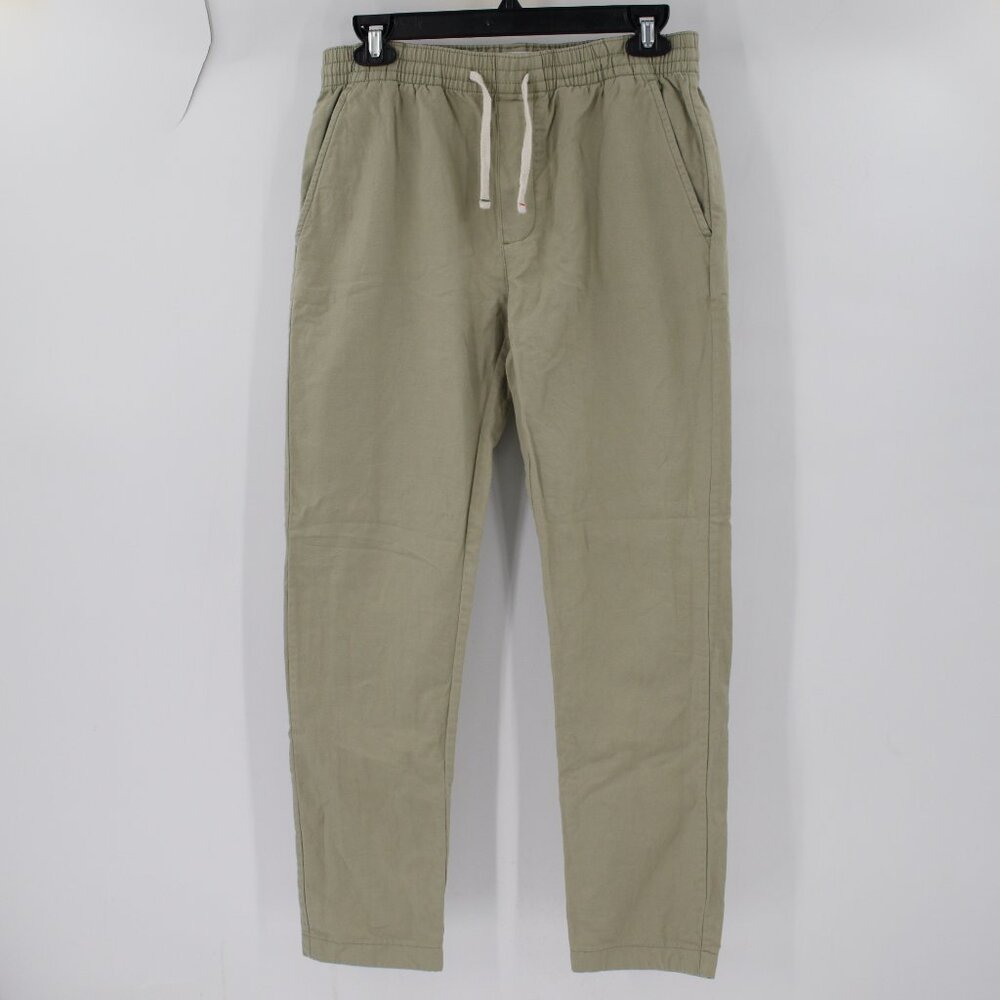 Men's Olive Drawstring Joggers Sweatpants